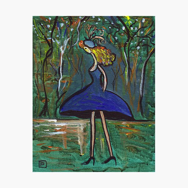 Item preview, Girl in the woods designed and sold by sword.
