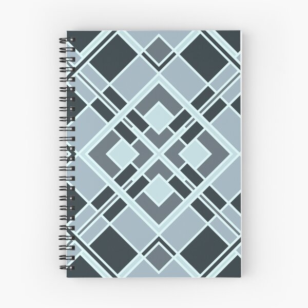 Item preview, Geometric pattern of gray rhombuses designed and sold by MinEkkoArt.