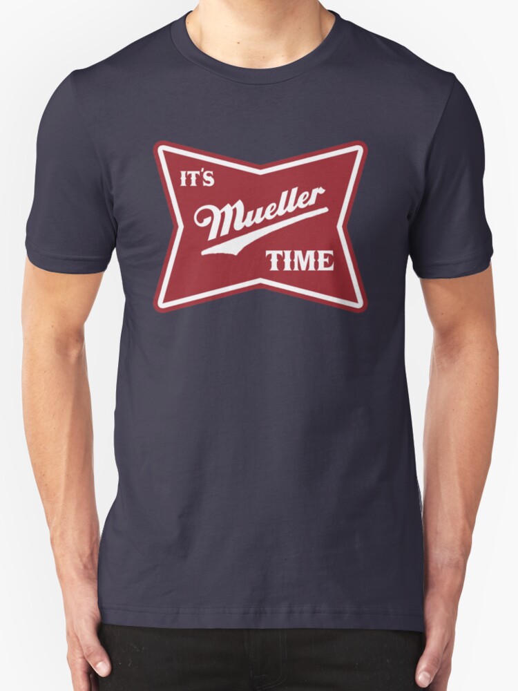 mueller time t shirt