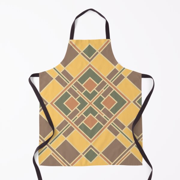 Item preview, Geometric pattern of yellow rhombuses designed and sold by MinEkkoArt.