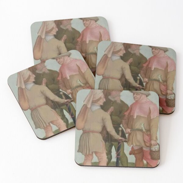 Item preview, Three peasants in conversation original artwork of albrecht durer designed and sold by Golido.