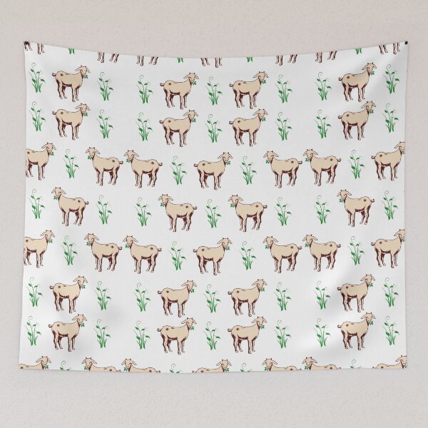 Item preview, Goat Seamless Pattern  designed and sold by 37jlee.