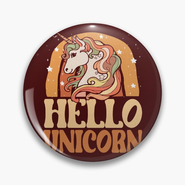 Item preview, hello unicorn - funny quote designed and sold by VichallanStudio.