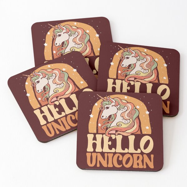 Item preview, hello unicorn - funny quote designed and sold by VichallanStudio.