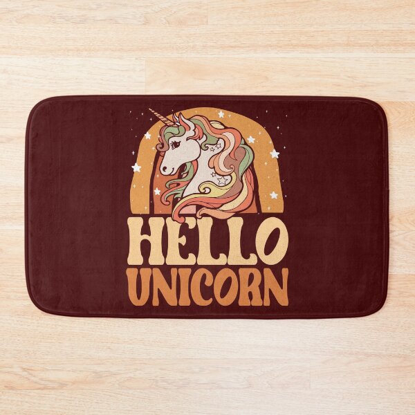 Item preview, hello unicorn - funny quote designed and sold by VichallanStudio.