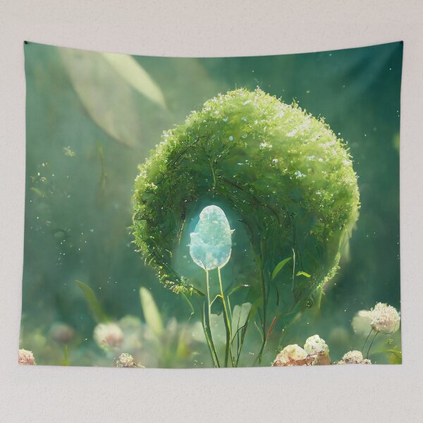 Item preview, Mysterious Light Flower designed and sold by FantasyAI.