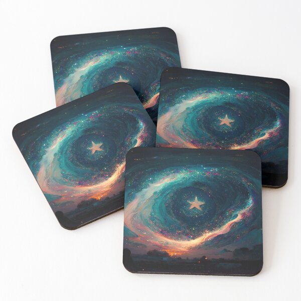 Item preview, Star Swirl Glow Galaxies in the Sky designed and sold by MythicPrompts.