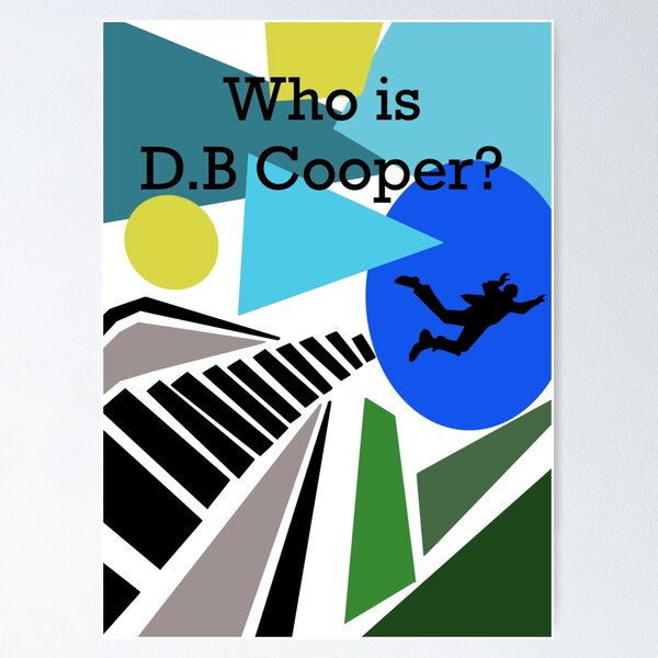 Item preview, Who is D.B.Cooper designed and sold by 3leggeddogg.