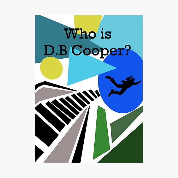 Item preview, Who is D.B.Cooper designed and sold by 3leggeddogg.