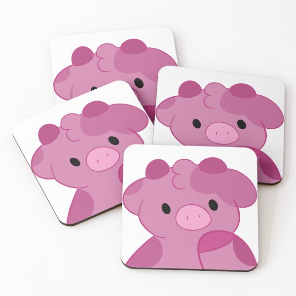 Artikelvorschau, cute pink cow sticker entworfen und verkauft von Dariaaraara.