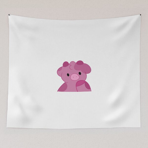 Artikelvorschau, cute pink cow sticker entworfen und verkauft von Dariaaraara.