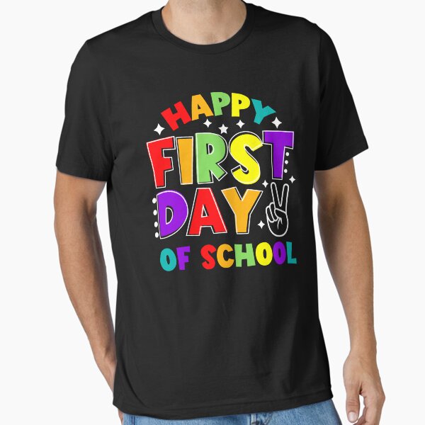 Item preview, Welcome Back to School - Happy First Day Of School For Techers & Students designed and sold by HDZ GD.