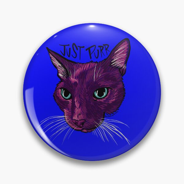 Artikelvorschau, Purr Purple Cat entworfen und verkauft von Glencaer.