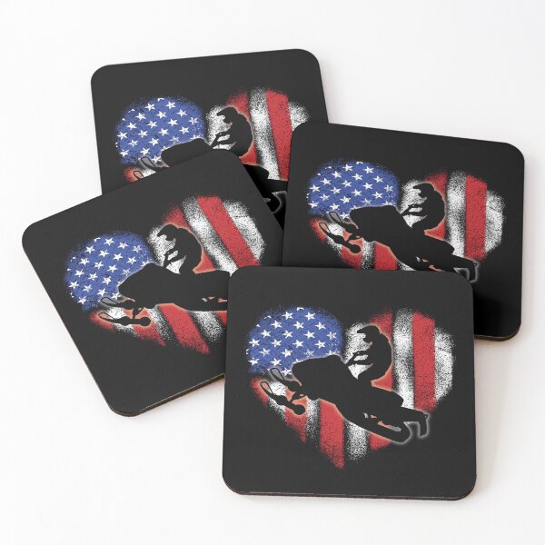 Item preview, I Love Snowmobiling USA designed and sold by GreatWest.