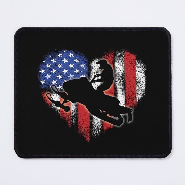 Item preview, I Love Snowmobiling USA designed and sold by GreatWest.