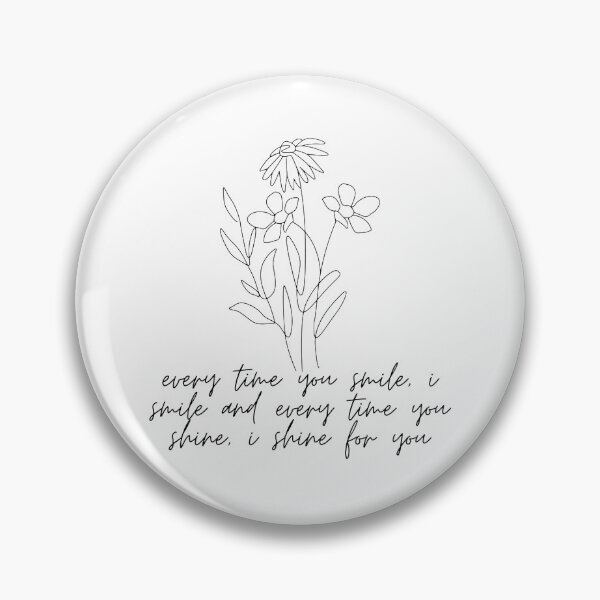 Item preview, Taylor Swift ‘every time you smile, i smile and every time you shine, i shine for you’ designed and sold by Sarah Swiftie.