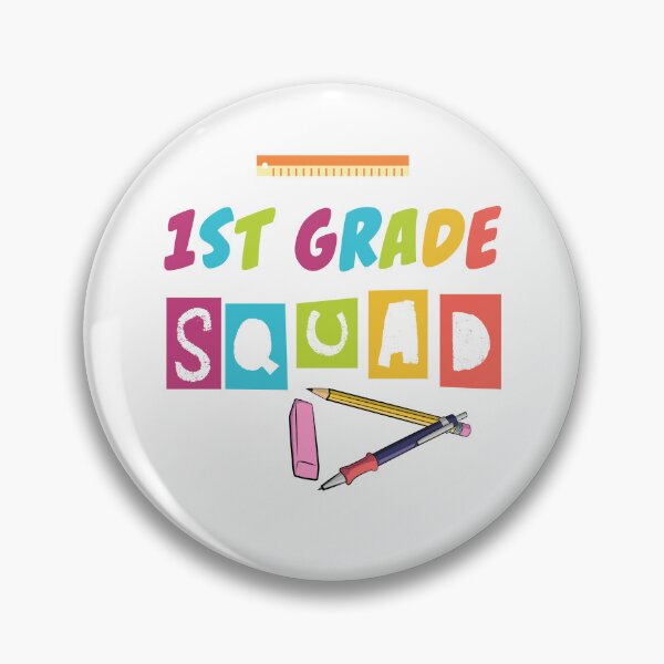 Item preview, 1st grade squad back to school  designed and sold by TipTopTapo.
