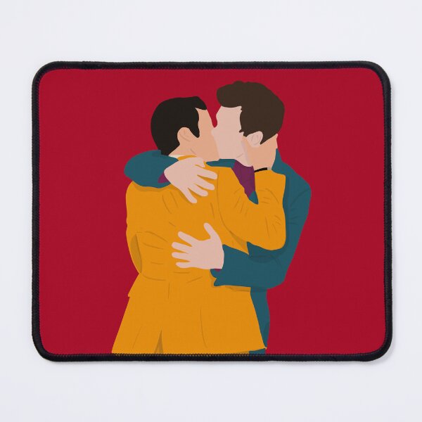 Item preview, Klaine Engagement Kiss designed and sold by byebyesally.