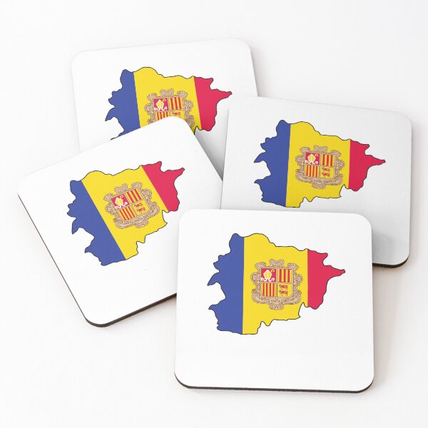 Item preview, ANDORRA FLAG COUNTRY OUTLINE designed and sold by elladitraglia.
