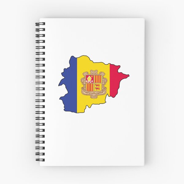 Item preview, ANDORRA FLAG COUNTRY OUTLINE designed and sold by elladitraglia.