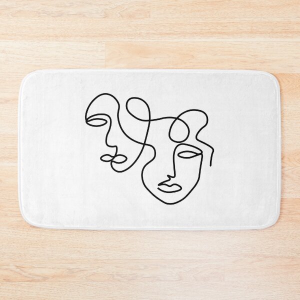 Aperçu de l'œuvre Deux visages simples créée et vendue par BlueAnn.