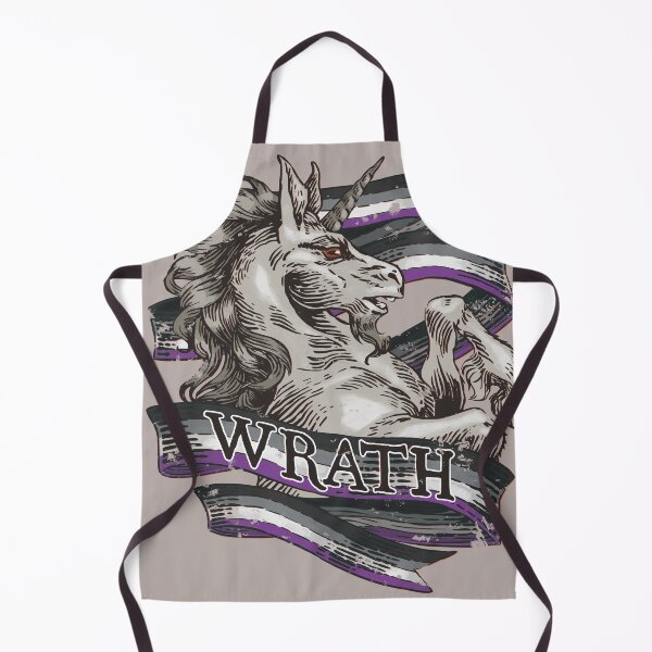 Item preview, Wrath Unicorn - Asexual Pride designed and sold by StillWinter.
