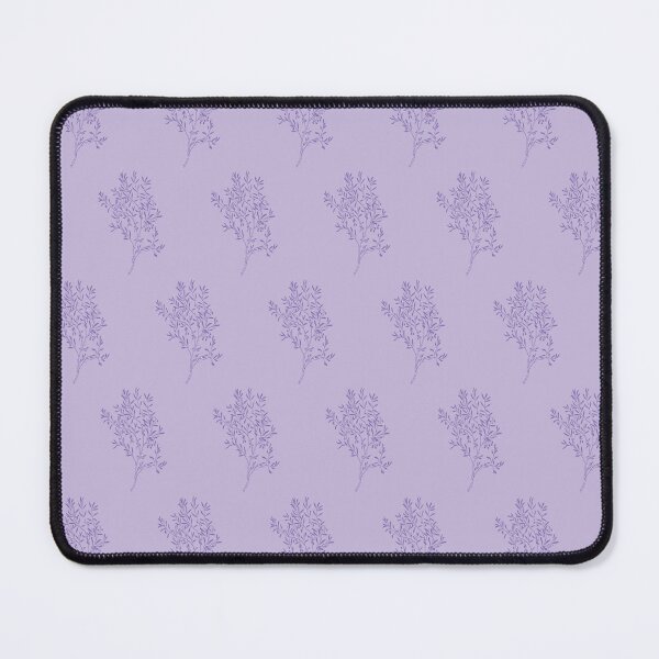 Item preview, Royal Purple Branches And Leaves On Lilac Background designed and sold by burbankdesigns.