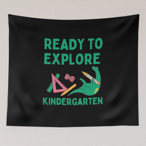 Item preview, Ready To Explore Kindergarten designed and sold by Davestre.