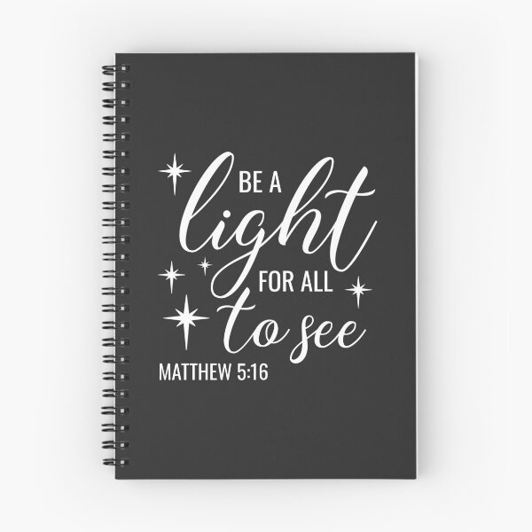 Item preview, Christian Design - Be a Light for all to see - Matthew 5 verse 16 designed and sold by simplydesignart.