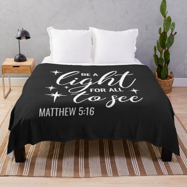 Item preview, Christian Design - Be a Light for all to see - Matthew 5 verse 16 designed and sold by simplydesignart.