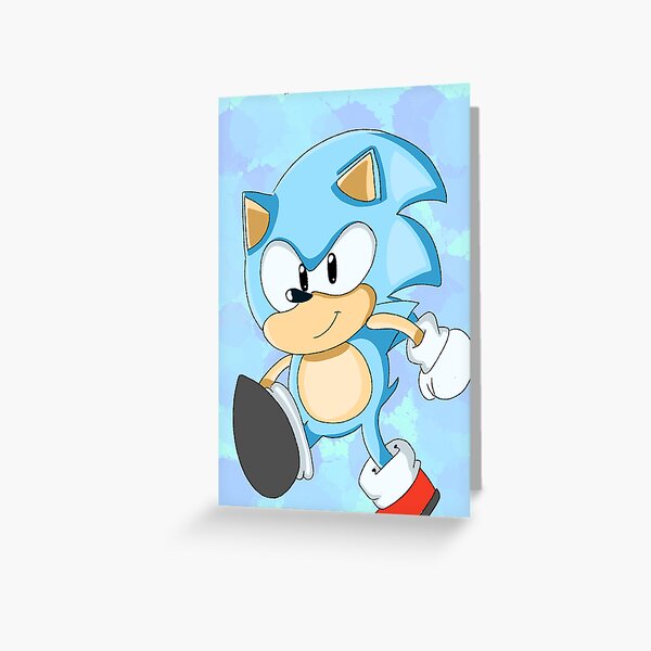 Super Sonic from the Sonic The Hedgehog 2 Movie Digital Print Greeting  Card for Sale by AniMagnusYT