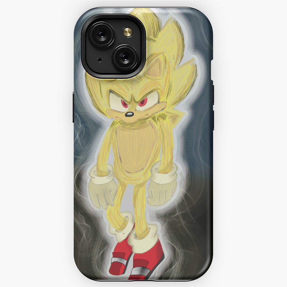 Super Sonic from the Sonic The Hedgehog 2 Movie Digital Print Spiral  Notebook for Sale by AniMagnusYT