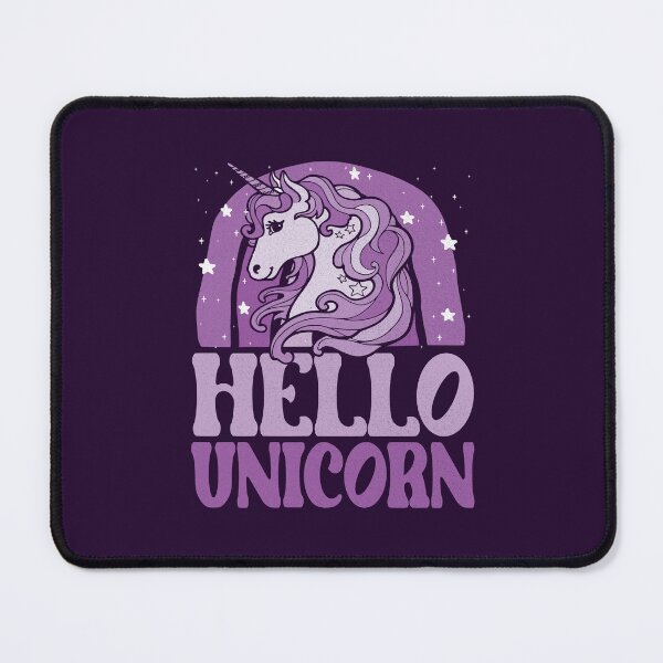 Item preview, hello unicorn - funny quote designed and sold by VichallanStudio.