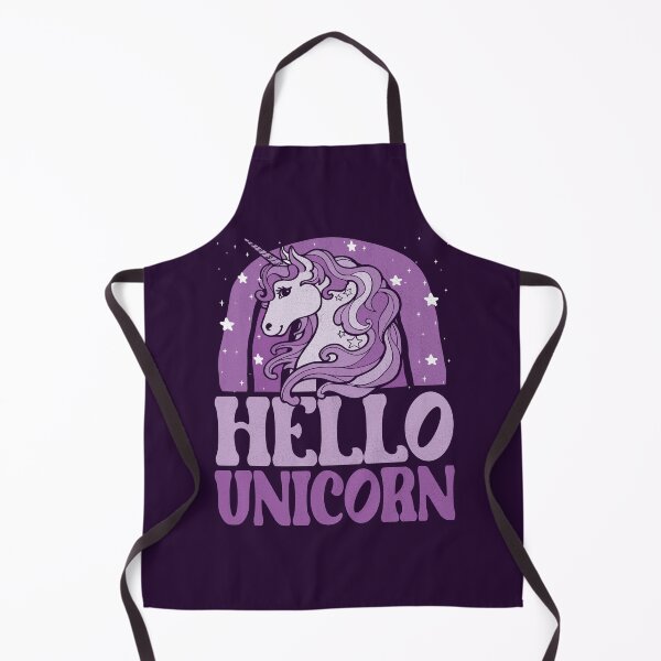 Item preview, hello unicorn - funny quote designed and sold by VichallanStudio.