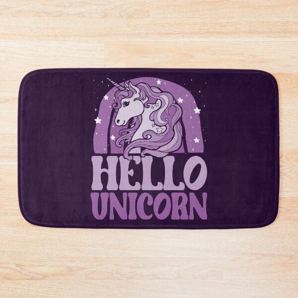 Item preview, hello unicorn - funny quote designed and sold by VichallanStudio.