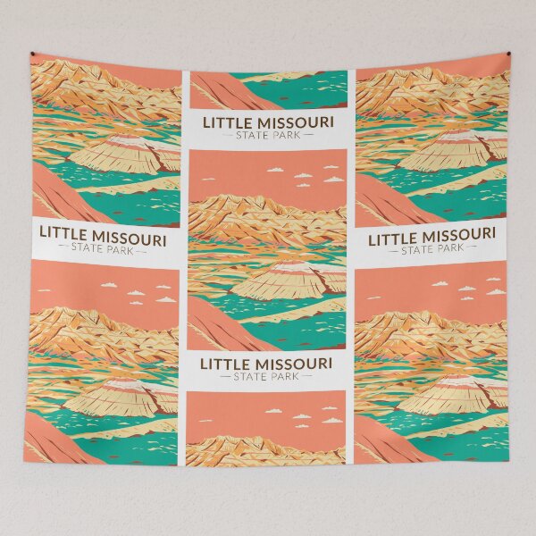 Artikelvorschau, Kleiner Missouri State Park North Dakota Vintage entworfen und verkauft von KrisSidDesigns.