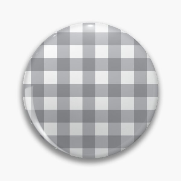 Item preview, Gray and White Buffalo Plaid Pattern designed and sold by ValeriesGallery.