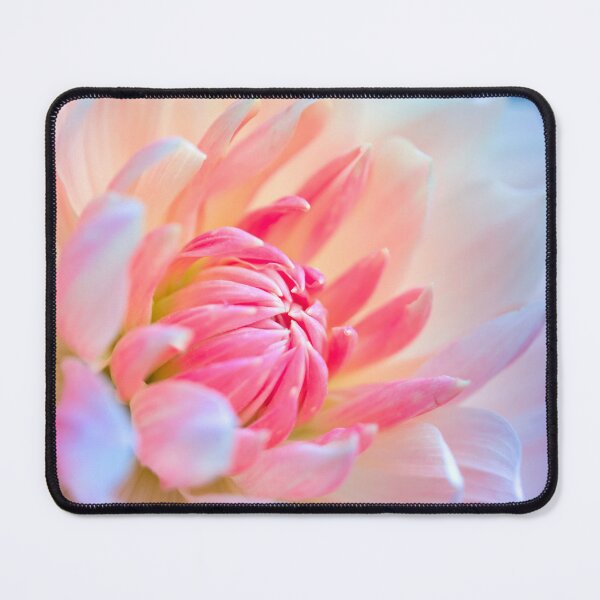 Item preview, Pretty Pastel Pink Dahlia Macro Flower designed and sold by CyaniRose.