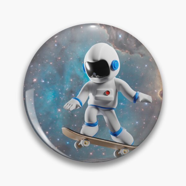 Item preview, Astronaut gliding on the moon designed and sold by ApurwaArtShop.