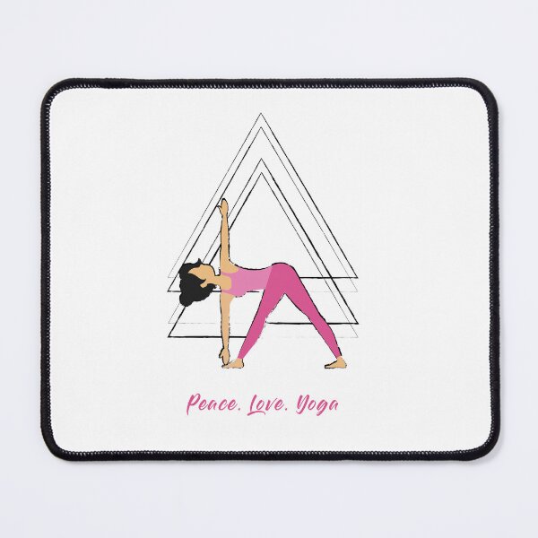 Item preview, Peace. Love. Yoga designed and sold by ArcturusJay.