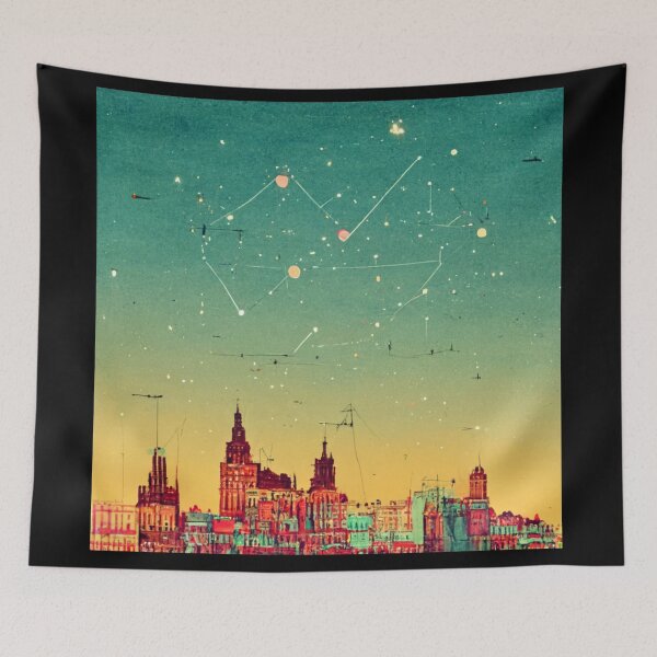Item preview, A city under the stars designed and sold by etherElric.