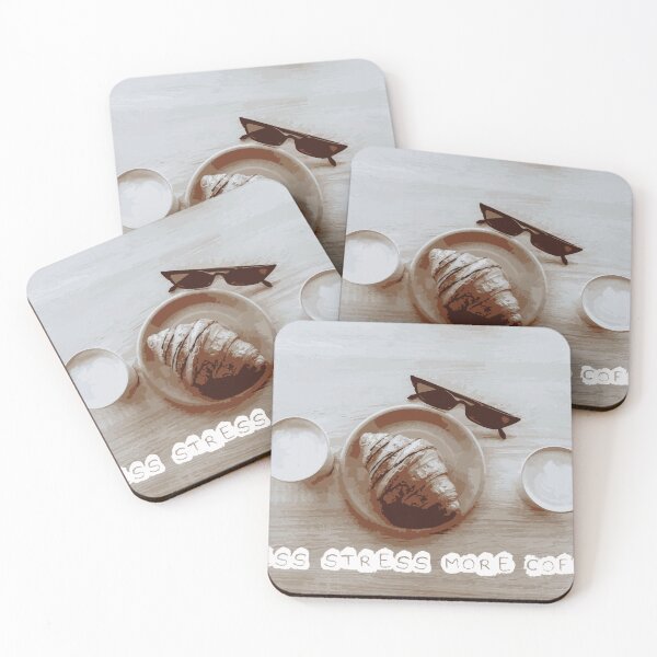 Item preview, Less Stress More Coffee  designed and sold by SDDdesigns.