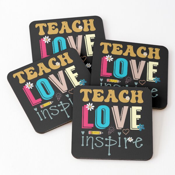 Item preview, funny teacher teach love inspire back to school shirt  designed and sold by cizito.