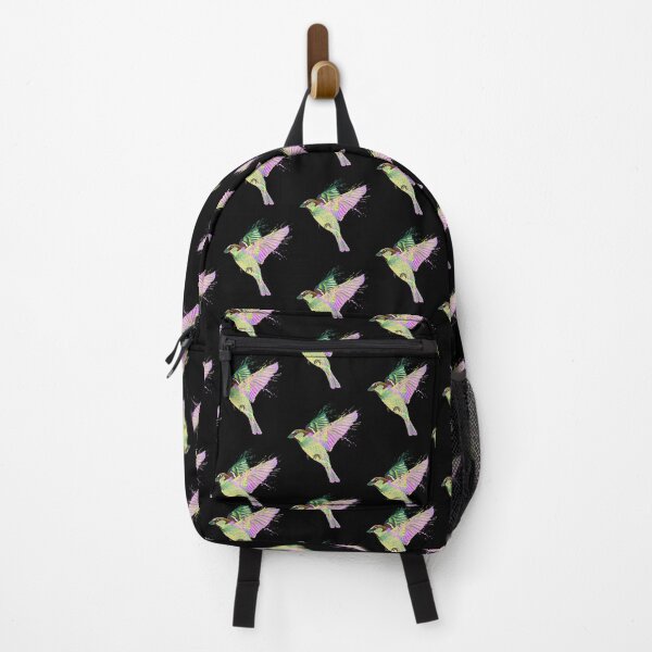 Item preview, Colorful Splash Flying Bird Sparrow designed and sold by alwe-designs.