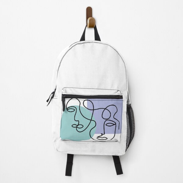 Item preview, Two simple faces and two patches of color designed and sold by BlueAnn.
