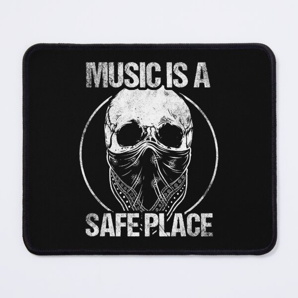 Item preview, Music is a safe place designed and sold by Mila1946.