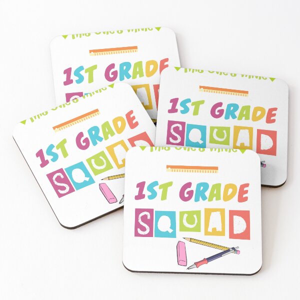 Item preview, Mom dad version 1st grade squad back to school  designed and sold by TipTopTapo.
