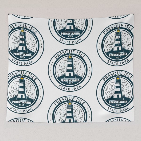Item preview, Presque Isle State Park Pennsylvania Badge designed and sold by KrisSidDesigns.