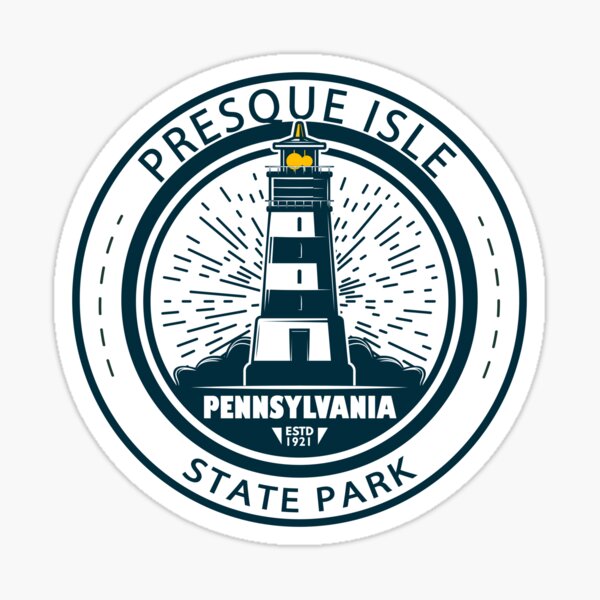 Item preview, Presque Isle State Park Pennsylvania Badge designed and sold by KrisSidDesigns.