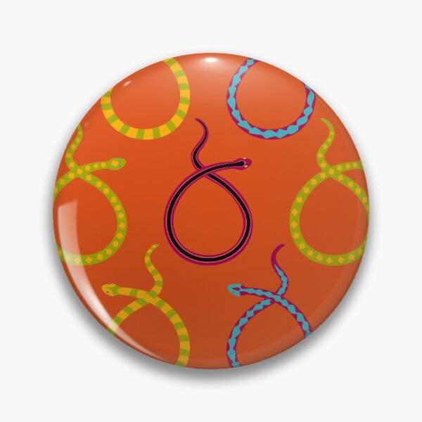 Item preview, Slithering Snakes (orange background) designed and sold by MHen.